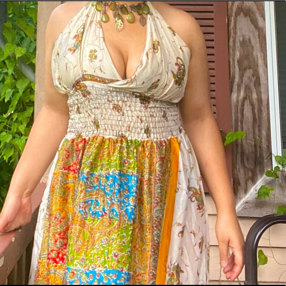 Bohemian Flowy Dress